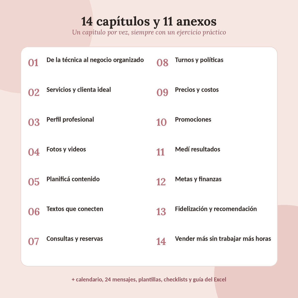 Agenda Beauty Pro · Guía + Planillas para manicuras y nail artists